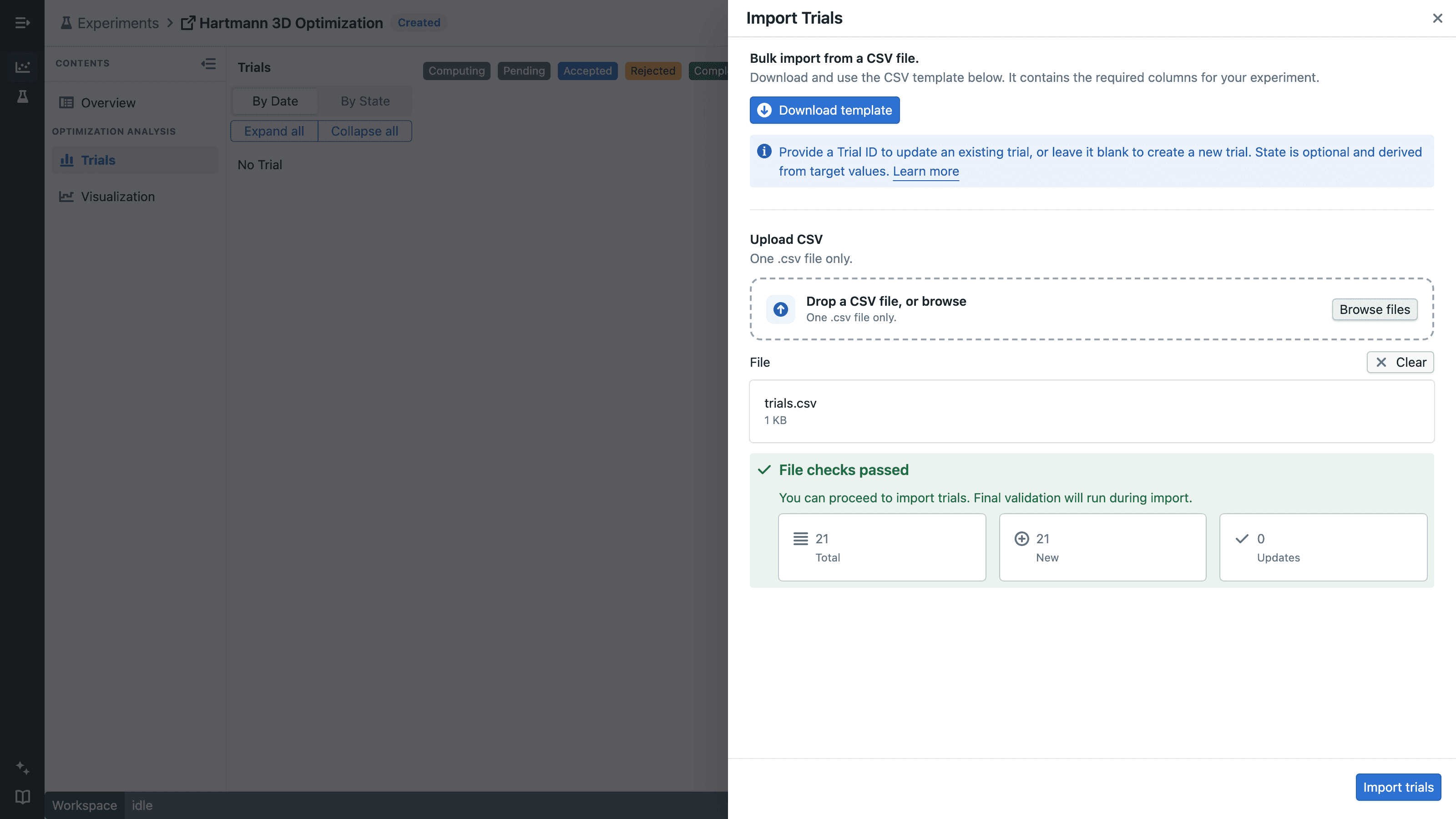CSV file checks passed